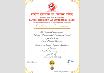 NAAC A+ Certificate