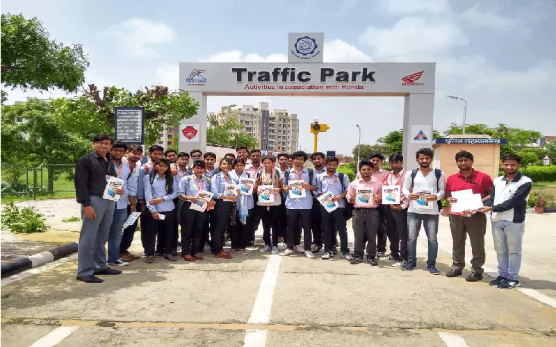 Industrial visit to Traffic Park, Jaipur