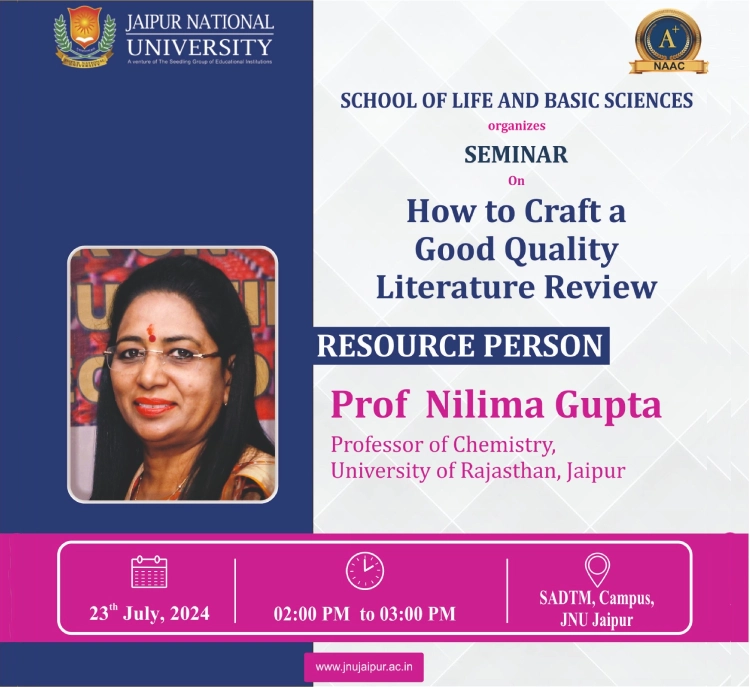 Guest Lecture by Prof. Nilima Gupta