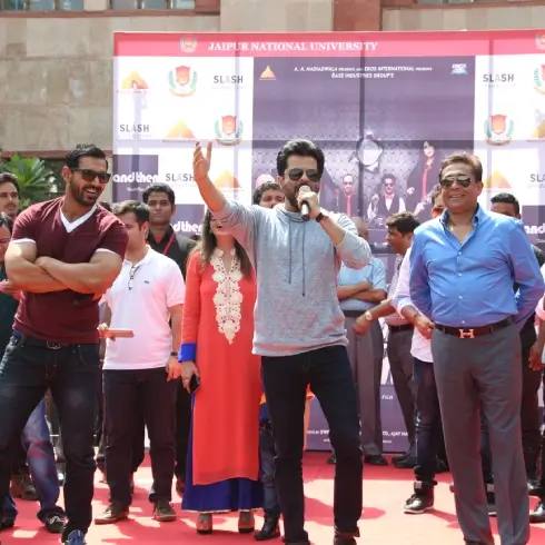 Anil Kapoor & John Abraham in a star-studded event at JNU