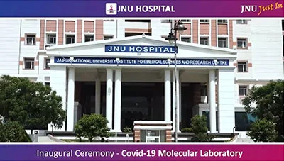 Inaugural Ceremony of Molecular Laboratory to test for COVID 19